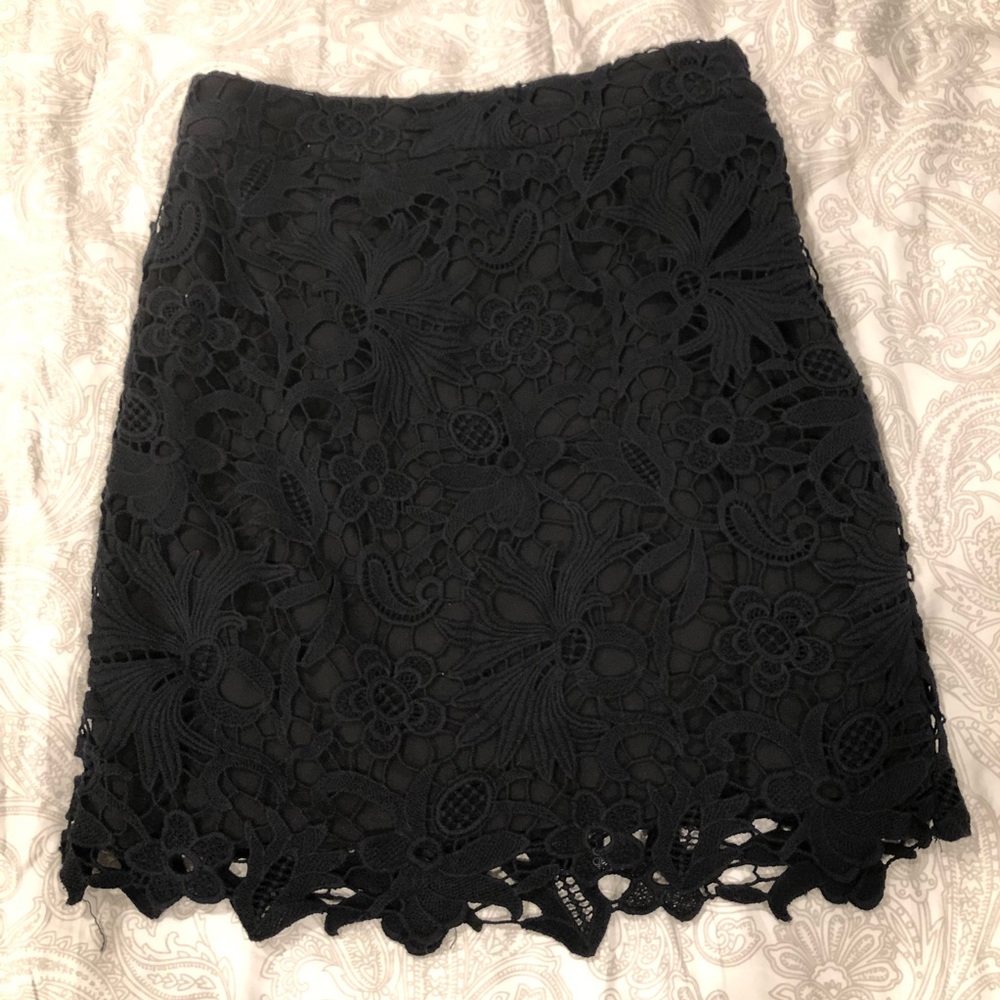 Banana Republic Crochet Sleeve Skirt